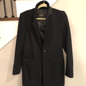 Black peacoat, Bird by Juicy Couture, Size M